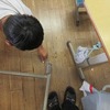 高学年：ワックスがけの前に