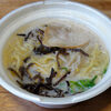 今日の食べ物　朝食にラーメン