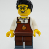 LEGO レゴ ミニフィグ　”カフェスタンドのお兄さん”　エキスパート ブティックホテル  #10297 (モジュラシリーズ）