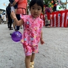 孫たちとお祭り
