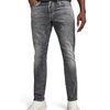 単なる黒じゃない！[ジースターロゥ] 3301 Regular Tapered グレーデニムが魅せる、大人の余裕と着回し力