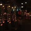 冬の夜に竹灯籠４００本点灯「たまな粋燈」熊本・玉名市