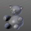 Blender 221日目。「クマのぬいぐるみのモデリング」その1。