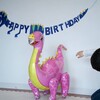 恐竜好きな子供の誕生日の装飾におすすめ【恐竜フラッグ】