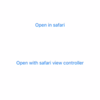 swift:SafariWebViewControllerを使ってみました