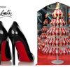 Louboutin pour les femmes étiré si les seins