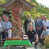 龍王プロジェクト7　麟祥寺様　龍神彫り