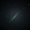 見かけの大きな NGC4244 渦巻銀河 次はパラ
