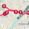 黄砂に吹かれて汗びっしょりの聖マリアンナ医科大学病院往復１１．３ｋｍジョグと母屋の工事業者決定