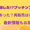 プッチンプリンが買えない！？再販売はいつ？どこで買える？最新情報も！