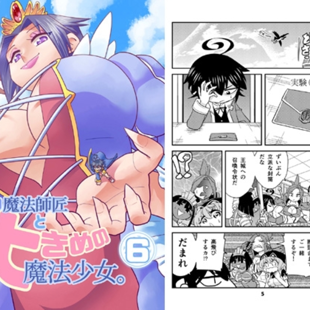 【同人誌レビュー】小さめの魔法師匠と大きめの魔法少女。6【とりからの巣】