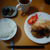 豚カツを食べて晩秋を迎える。
