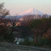 １００．荒川土手から見る様々な富士山