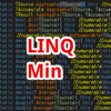 【C#,LINQ】Min～配列やリストの中で一番小さい要素を求めたいとき～