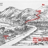 鶉山道を歩く「37甲_俄虫村字焼山旧道及び岩面眺望」編