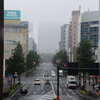 高崎駅前通り散歩　今朝は２７℃・今朝の空