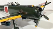 プラモデル：※架空機 タミヤ 1/48「キ-135 “暴風”」(陸軍四式戦闘機「疾風(甲型)」ベース)/約20年前の作品レストア&改造計画