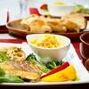 ♪帆立てと青梗菜のカレークリームシチュー＆白身魚のムニエルプレート♪