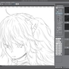 CLIP STUDIO PAINTでレイヤーマスクとべた塗りを使って色を一括管理する