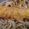 いか天ぷら　うどん