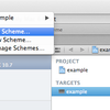 Xcodeでコマンドラインアプリの作業ディレクトリを指定する方法