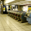 懐かしの東京メトロ銀座線渋谷駅 旧ホーム改札。改札を出たら百貨店３階という特徴的な改札口ともお別れ。人々が通い詰めた80年間の想いを記録。