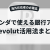 Revolutの使い方・活用術｜オランダ生活にフィットする万能カード