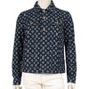 No76-ルイヴィトン LOUIS VUITTON ジャケット モノグラムデニム ネイビー 50 アウター M コットン 18AW プレコレクション レディース