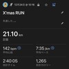 キロ7分ペースでハーフを目指すも15kmで失速。