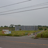 調整池のフェンスが取り除かれました