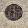 【マンホール蓋】横須賀海軍施設・雨①
