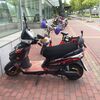 中国の電動バイクに収納ボックスをつける準備