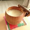 kuksa(ククサ)にスープはよく似合う