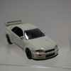 ニッサンスカイラインGTR　BNR34　R34GTR　ミニカー　１００円