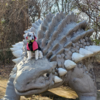 ❝伊豆・伊東市　小室山公園（恐竜編）❞愛犬とおでかけ-静岡県観光🎵　2024年2月8日③