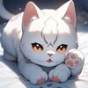 paw print (足跡) by Animagine XL V3.1