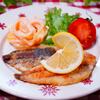 ♪えびとチーズのグラタン＆あじのムニエル♪