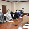 県議団、コロナ対策、福祉灯油、汚染水対策などを求め県知事に要望申し入れ