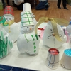 光るふわふわスノーマン！