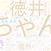 　Twitterキーワード[#ゆうがたパラダイス]　07/13_18:02から60分のつぶやき雲