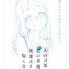 『あの日見た花の名前を僕達はまだ知らない。』　監督 長井龍雪 脚本 岡田麿里 　その人が本当にそこにいるということは、物語の道具となることではない