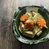 京芋と油揚げの煮物