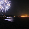 中島町の「塩津かがり火恋祭り」を初めて見に行った