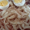 本日のランチメニュー冷やしカルグクス (レシピ及び由来)