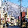 岩瀬に雪