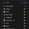  タスク管理データベースのワークスペースお引越し(2) : hkob の雑記録 (140)