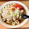 川一（秋葉原）肉増し増しうどん＋玉子＋紅生姜