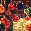 クリスマスカードと高齢母（無料のクリスマスカードのダウンロード）