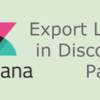 Patch to Kibana 5 and export CSV from the Discover tab