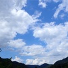 今日は昼から雨模様って